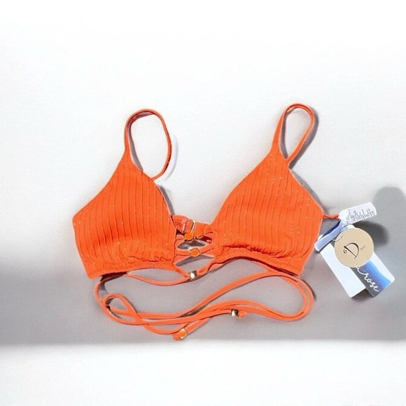 🌻NEW w/tags ISABELLA ROSE Angelica Triangle Bikini Top Size D Cup - Picture 3 of 11